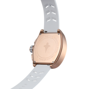 Millionaire 2.0 Rose Gold - White Strap